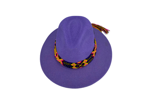 Hat with Woven Band